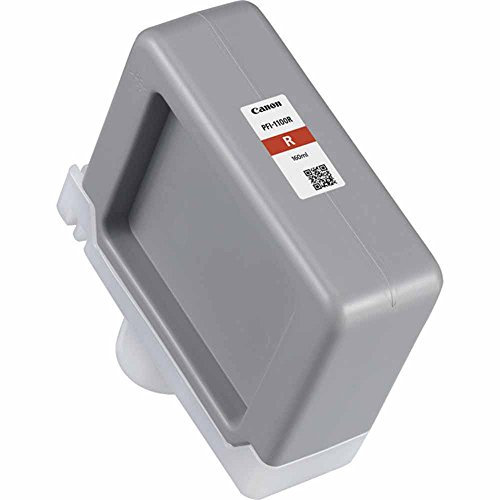 Canon PFI-1100 160 ml Red Pigment Ink Tank für imagePROGRAF PRO-2000 und PRO-4000 Großformat-Tintenstrahldrucker