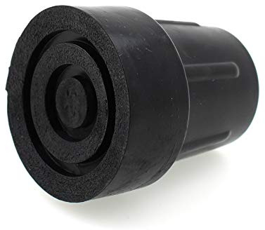 Hohe Qualität Gummihülsen (2 stück) - Wählen Sie Größe/Farbe! (16mm, schwarz)