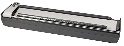 Blum Küchenhelfer ORGA-LINE Folienschneider Frischhaltefolie inkl. Folie für Schublade & Küche | ZSZ.01F0 | staubgrau RAL 7037 | hochwertige Lösung für den Schubkasten & Ordnung im Küchenschrank