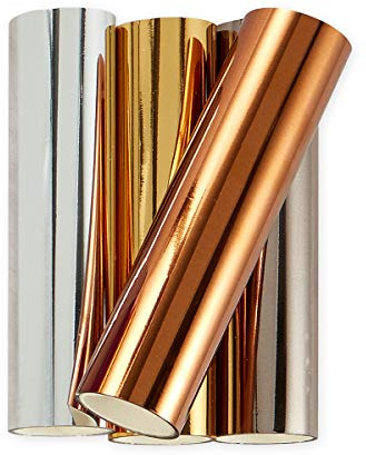 SPELLBINDERS PAPERCRAFTS, INC Glimmer FOIL Pack, Essential Metallics