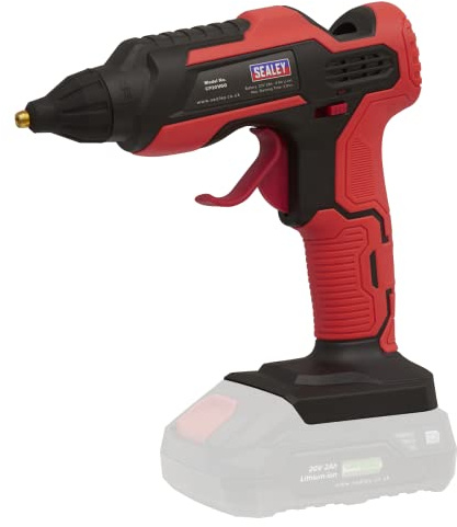 Sealey 20V SV20 Series Cordless Glue Gun - Body Only - CP20VGG