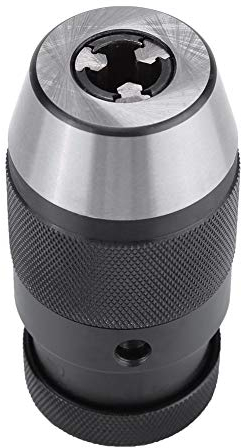 Fafeicy Heavy Duty Drill Chuck, 1pc 0-13mm 1/2 Steel Self-Tightening Keyless B16 Chuck for Lathe, Electric Drill Press, Milling Machine, Drilling Machine