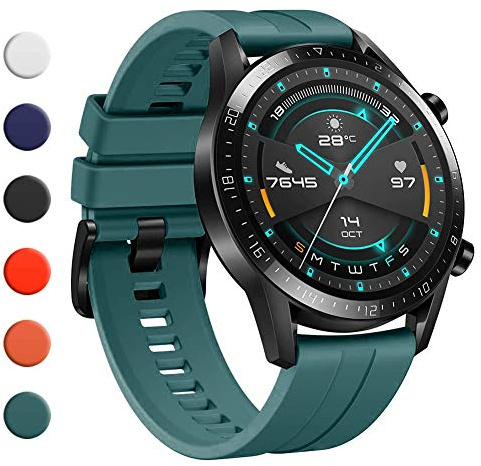 Watch Strap for Huawei Watch GT3/GT2/GT2 Pro 46mm,22mm Wristband Compatible con Huawei Watch GT Sport Active 46mm