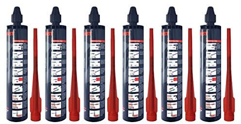 6x Remstaler VERBUNDMÖRTEL 300ml | -HÖCHSTE QUALITÄT- made in GERMANY | Injektionsmörtel | Montagemörtel