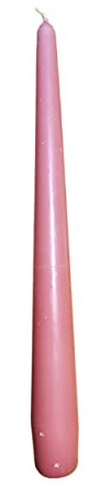 HMH Tafelkerzen B-Ware Stabkerze Kerze Alt Rosa Spitzkerzen getaucht altrosa 25cm Dekokerzen 12x / 25x / 50x / 100x Kerzen (25)