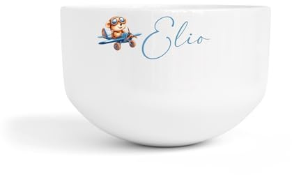 Bol en céramique Personnalisé/petit déjeuner personnalisé/Bol/Cadeau enfant