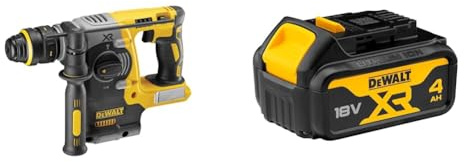 DEWALT DCH274N-XJ Rotary Hammer SDS-Plus 2 1J 400W 18V Black Yellow + DEWALT Battery