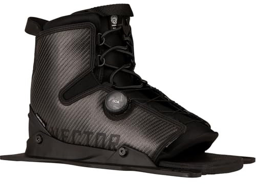 Radar Carbitex Vector BOA Front Feather Frame Waterski Boot - Carbon 2025 4/7 UK