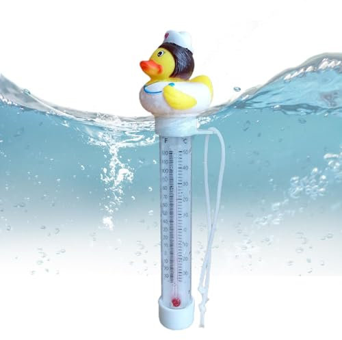 Wassertemperatur-Thermometer, niedliche Enten-Design-Thermometer für die Wassertemperatur – digitale Pool-Thermometer, schwimmende Thermometer