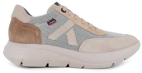 Callaghan - Zapato Deportivo Casual de Piel y Tela,Rejilla,Sneakers con Cordones y Suela de Goma para: Hombre