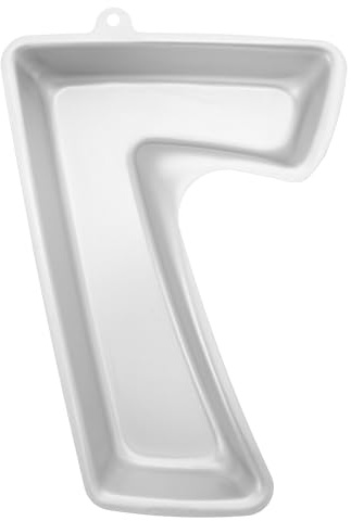 CONGARTENO Stampo per Torta Superficie Antiaderente Facile da Mantenere in Lega di Alluminio Numero 7 e Design Leggero per Feste di Compleanno e Matrimoni