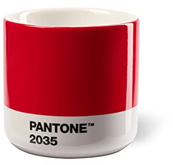 Copenhagen design Pantone Machiato Cup, Red, One Size