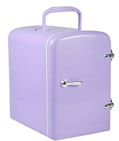 DieffematicBX Frigorifero Piccolo 4L Mini Fridge Cooler And Warmer Portable Personal Fridge Electronic Fridge Food Cosmetics Fridge for Home Office (Color : C)