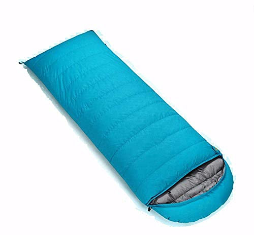 Schlafsack Vier-Jahreszeiten-Daunenschlafsack für den Außenbereich, ultraleichter Schlafsack, Kompressionssack (Purple400)