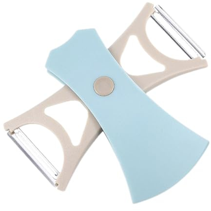 Pelaverdure da cucina, pelaverdure, affettatrice 2 in 1, grattugia per frutta e verdura, pelapatate rotante, antiscivolo, multifunzione, ergonomica, gadget da cucina per patate, carote