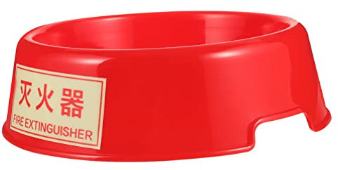 Angoily 4kg Soporte Luminoso Para Extintores De Diseño Compacto y Fácil Montaje Para Coche Camión y Vehículo Base Plástica Resistente Con Función Autoluminiscente Para Emergencia Nocturna