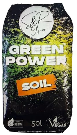 S&R Green Power Living Soil Erde mit aktiven Mikoorganismen und Bodenpilzen 50L