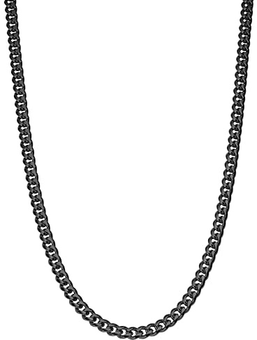 Lucleon by Trendhim Halskette Herren | 6mm Gliederkette aus Edelstahl mit Karabinerverschluss | Robuste Panzerkette für Männer – stilvoll & alltagstauglich
