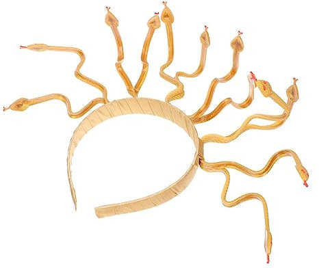 Ipetboom Halloween Snake Headband Für Cosplay Medusa Haarreif Accessoire Für Halloween-partys Wiederverwendbar Auffällig Für Kostüme Und Feiern