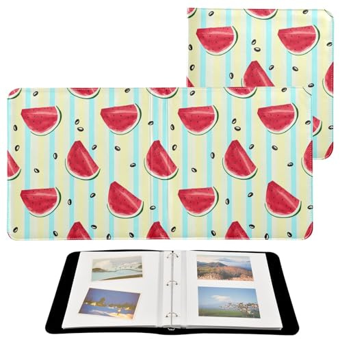 JUMBEAR Grande album fotografico autoadesivo con 20 pagine, album fai da te, per matrimoni, famiglia, bambini, vacanze, anguria