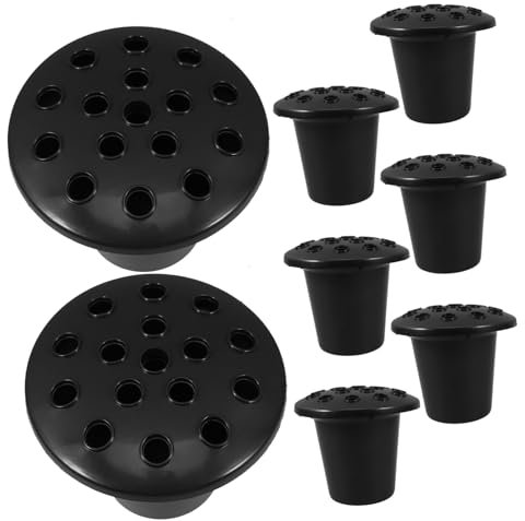 Toddmomy 1 Set Fioriera Per Cimitero Da Vasi Per Fiori Con Design E Resistente Decorazione Per Luoghi Commemorazione E Rispetto 8 Pezzi