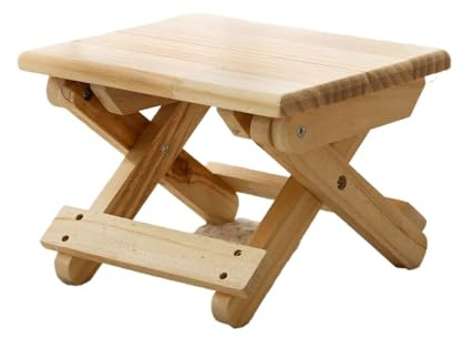 GSCLZ 1 sgabello pieghevole in legno, sgabello antiscivolo for il bagno, sgabello for cambiare le scarpe, sedia da pesca, mobili