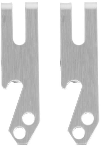 TEHAUX Pinzas para Billetes de Acero Inoxidable para Hombre, Clip Doble Cara con Diseño Elegante y Llavero con Abridor, Cartera Delgada para Uso Diario y Exterior