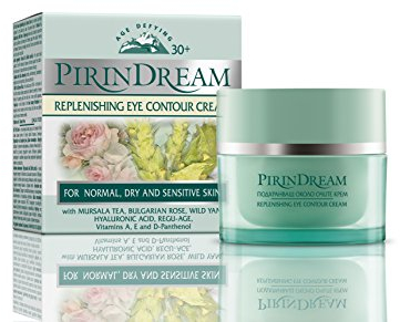 Auffüllen Eye-Contour Cream - Gegen dunkle Schatten, Falten & Augenringe - mit Wilder Jamswurzel & Hyaluronsäure - nicht an Tieren getestet - 25ml