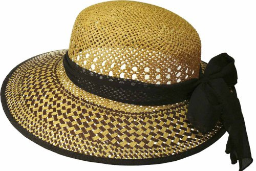 Harrys-Collection Großer eleganter Damenhut in ovaler Form, Kopfgröße:Einheitsgröße, Farben:braun