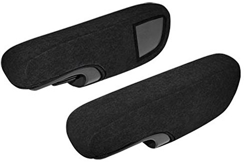ZentimeX Z737742 Armlehnenbezüge Stoff schwarz