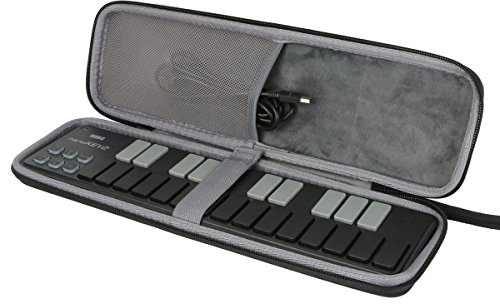 co2CREA Hard Travel Case for Korg nanoKONTROL2 / nanoKEY2 / nanoPAD2 | Shockproof EVA Shell with Carrying Handle for Outdoor Travel, Case Only