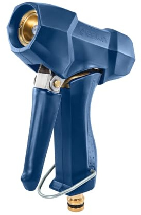 GEKA plus Profi-Reinigungspistole (Steckanschluss, für Trinkwasser, Messing/Edelstahl, Griff mit Gummi, ergonomisches Design) 46.7880.8