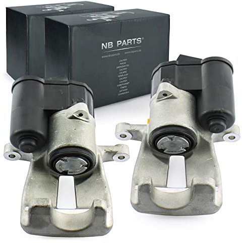 NB PARTS 2x Bremssattel hinten links rechts passend für VW Passat 3C2 3C5 mit elektr. Handbremse