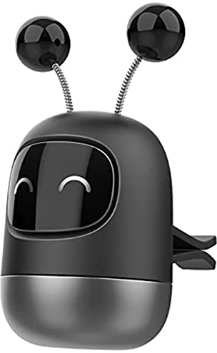 Ambientador de Aire para Coche, Ambientador para coches Purificador de Aire, Difusor de Aceite Esencial de automóvil, Desodorante de automóvil (Forma de Dibujos Animados, 3 difusores de Aroma Gratis)