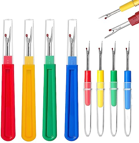 Nahttrenner Set, NäHen Nahttrenner, 8 Stück Seam Ripper Kit, NäHen Nahttrenner Kit, Faden Naht Entfernen Stich, NäHen Nahttrenner Profi Set, Groß/Klein Nahtauftrenner, Nahttrenner, Nahtauftrenner