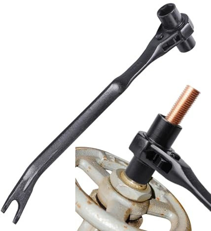 Llave combinada de trinquete, llave de trinquete de acero versátil, perforadora rápida, martillo y extractor de remaches para fábrica