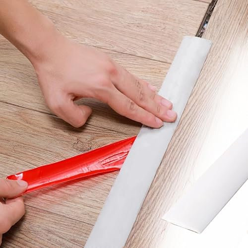 Bande de connexion extra longue à décoller et à coller – Transition en PVC pour carrelage en bois et sols stratifiés en vinyle 1 m pour une finition sans couture