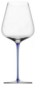 Copa de cristal de seda de color creativo de estilo europeo ultraligera y fina, copa de vino blanco de seda azul