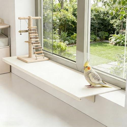 Rallonge D'appui de Fenêtre Rallonge Rebord Fenêtre Magnétique Amovible Animaux Compagnie, Étagère Plantes Robuste Acier Carbone Rebord Fenêtre, Rallonge Bureau Étanche(40x15cm(15 3/4x5 7/8))