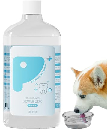 Vattentillsats för hundhygien, 300 ml, munvatten för kattrengöring, dödlig andedräkt för hundar för valpvård och