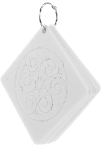 SUPVOX Pochoirs Creux Mandala 36 Modèles DIY pour Artistes, Motifs Floraux Créatifs, Réutilisables et Solide, pour Décoration Murale et Projets de Bricolage