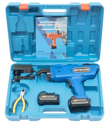 Gdetnysty Bewehrungsbindemaschine FüR 8-34MM Stahlband Blaue 220V
