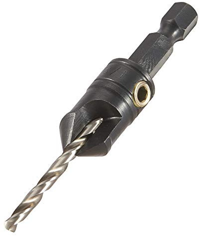 Trend Snappy 12.7mm Tool Steel Countersink with 3.2mm HSS Drill, Quick Release System, Ideal for Woodplugs, SNAP/CS/10A, Silver