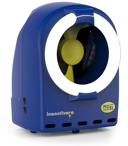 Moel Italia Blu 361B Insektenfalle, 1 x 32 W, 50 Hz, silber, 25 x 25 x 29 cm