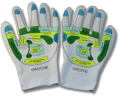 Paire de Gants Hydratants Réutilisables - Soin des Mains avec Gel aux Huiles de Jojoba et d’Olive, Vitamine E et Lavande – Hydrate et Redonne Douceur et Souplesse à vos Mains - Sun & Sia