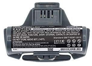 CS-KWV500PW Akku 2000mAh Kompatibel mit [KARCHER] WV 5 Window Vac, WV 50, WV 55, WV 60, WV 70, WV 70 Plus, WV5, WV7 Ersetzt 4.633-083.0