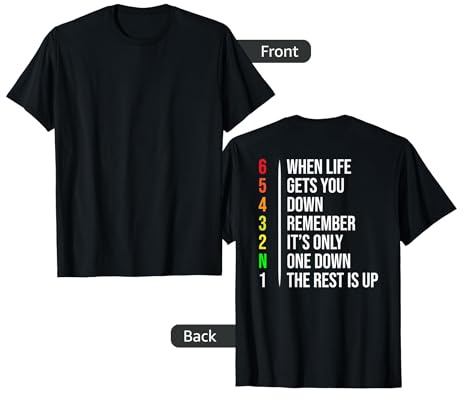 Motorbike Motorcycle Gears When Life Gets You Down T-Shirt