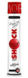 Morfose Shock Hair Styling Spray 300 ml – Extra starker Halt & Glanz – Professionelles Haarspray für extreme Stylings