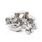 120pcs 20/30 / 40t-tuercas Kit de clasificación deslizante T tuerca martillo gota en tuerca fijación conectora M3 M4 M5 M6 M8 Extrusión de aluminio DKEKE