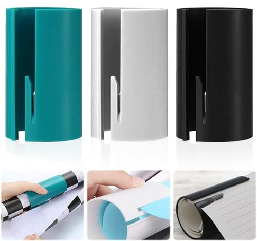 3 Stück Geschenkpapier Schneider Werkzeug, Weihnacht Papierschneider Tragbare, Sliding Geschenkpapier Cutter, für Geburtstag Hochzeit Weihnachten Geschenk Verpackung